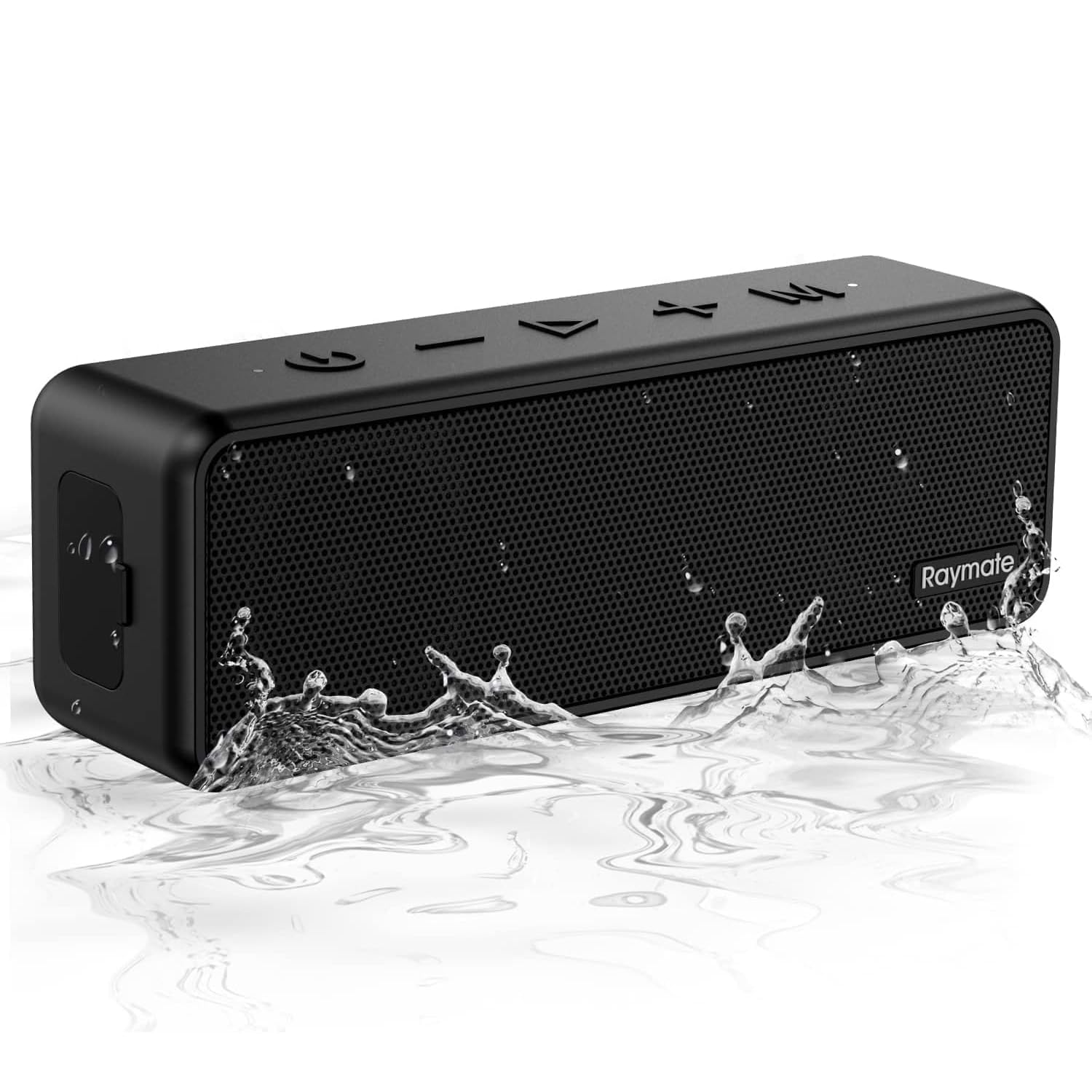 Raymate Bluetooth Speaker 20W IPX7 Waterproof Wireless Speaker with Bluetooth 5.0 | HiFi Stereo Sound & 16H Playtime | Portable Outdoor Speaker for Beach, Pool Party, Camping, Hiking & Home Use