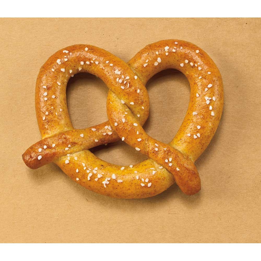 J&J Snack Super Whole Wheat Soft Pretzel - 2.5oz (100 Count) | Bulk Pack for Concessions, Movie Theaters & School Cafeterias
