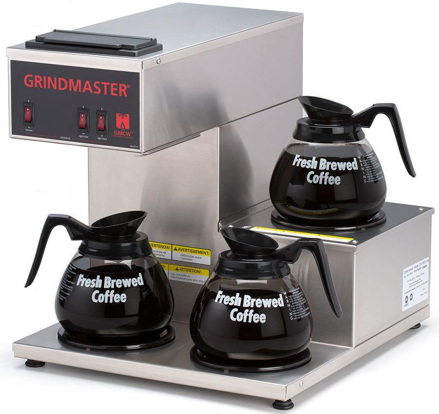 Grindmaster CPO 3RP 15A Commercial Portable Coffee Brewer - Perfect for Offices, Cafes, and Catering Events