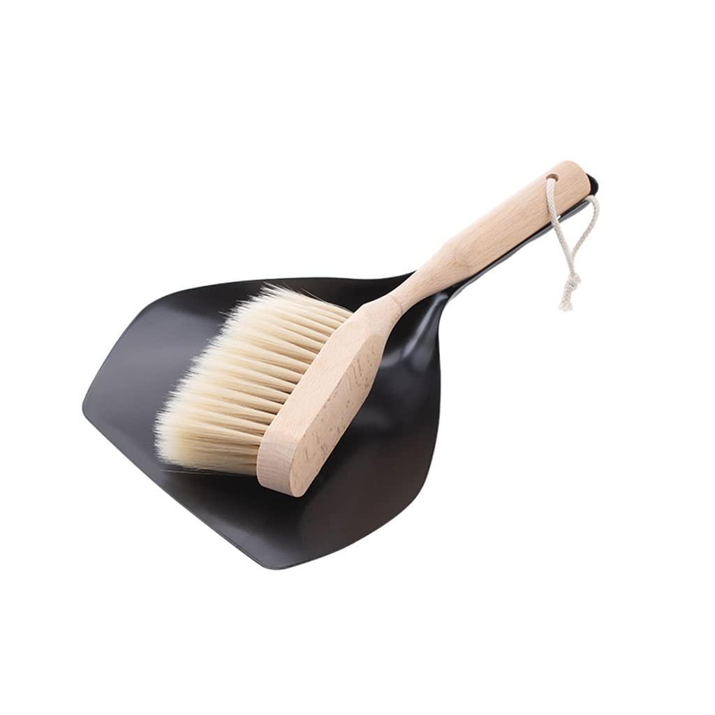 2-Pack Mini Desktop Broom and Dustpan Set - Compact Keyboard & Table Cleaning Kit for Home, Office, and Workspace | Small Sweeping Shovel for Dust, Crumbs, and Debris