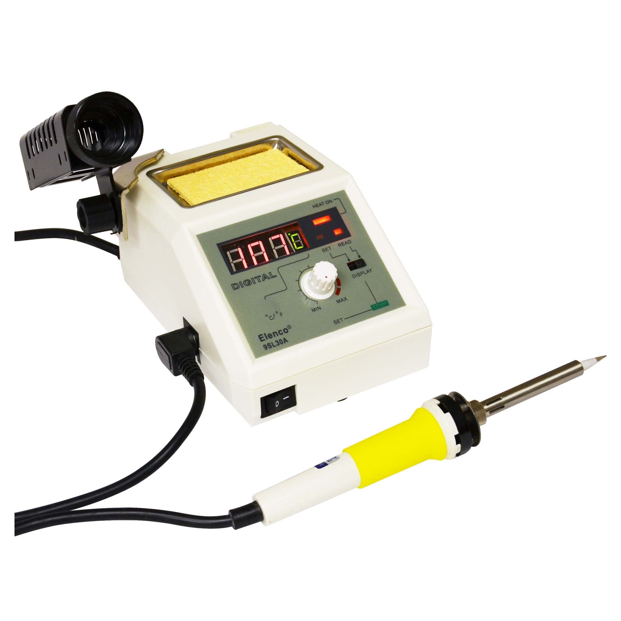 Professional Digital Temperature Controlled Solder Station - Precise Soldering Iron Kit for Electronics Repair, DIY Projects & PCB Work | Ideal for Hobbyists, Technicians & Engineers