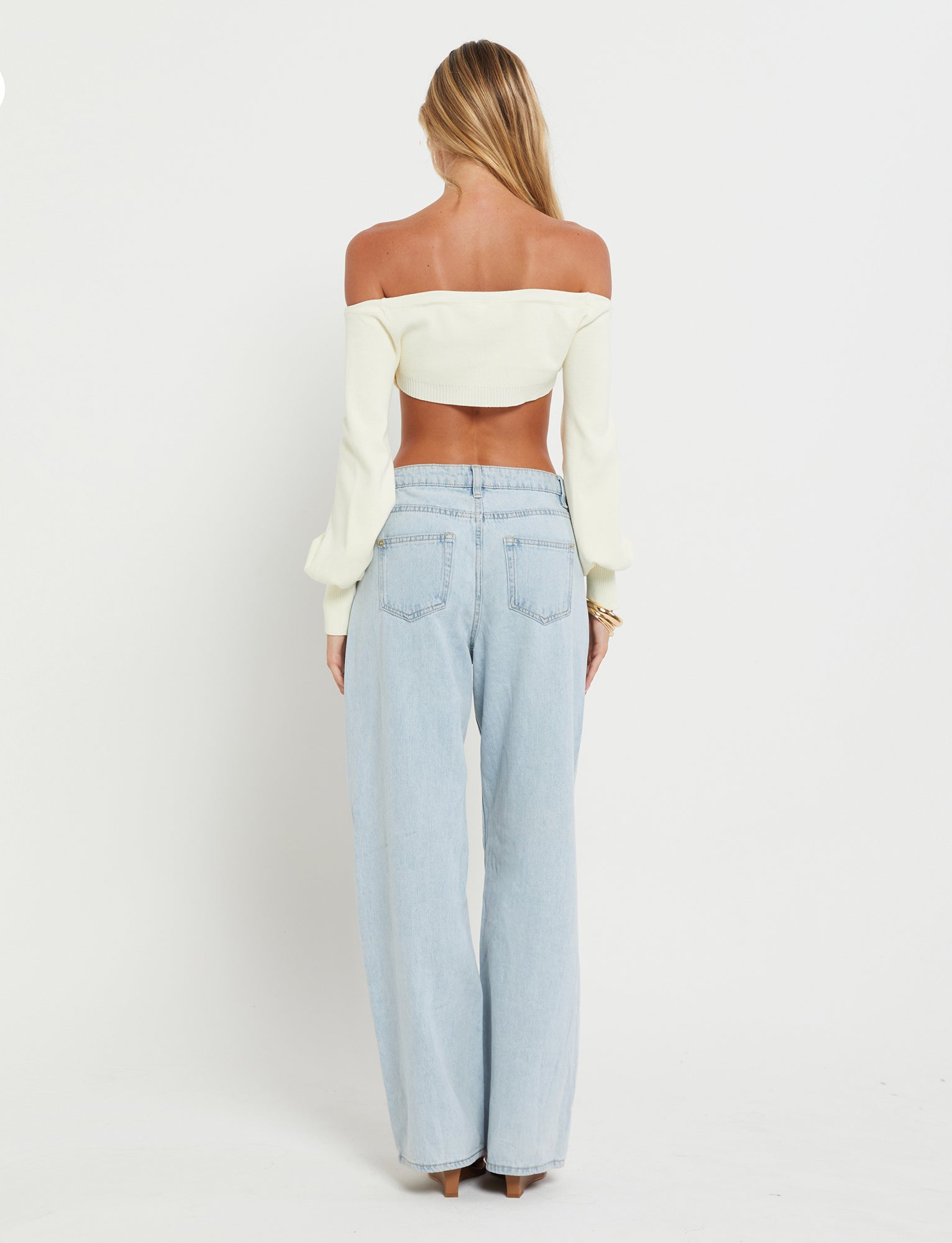MARIYAH JUMPER - Cream Neutral Knit Sweater for Women | Cozy Casual Wear for Fall & Winter | Perfect for Office, Dates & Weekend Outings