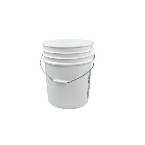 Argee 5 (RG5500) 5 Gallon Plastic Bucket with Handle - Heavy Duty Storage Container for Home, Garden, and DIY Projects