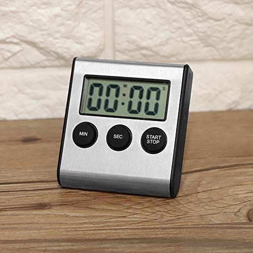 Digital Kitchen Timer - Big Digit Countdown Clock for Cooking & Baking