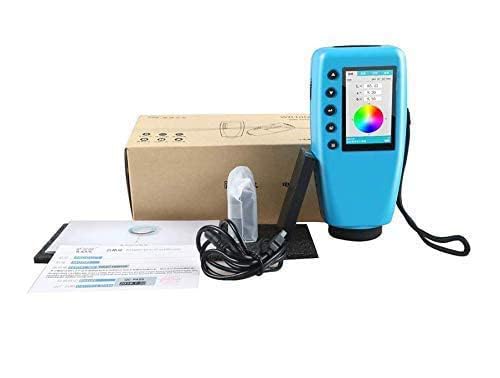 Professional 4mm Colorimeter Tester - Accurate Color Measurement for Textiles, Plastics, Paints with D65 Light Source | Perfect for Quality Control in Manufacturing & Design Labs