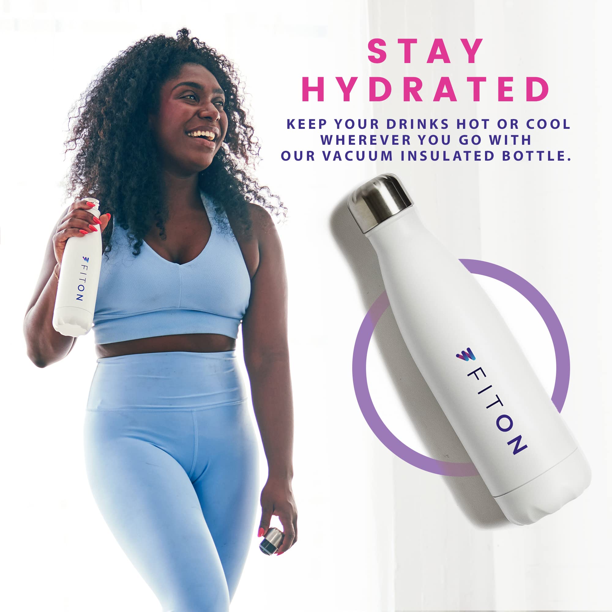 Beginner Yoga Starter Kit with Exercise Mat, Resistance Bands & Water Bottle - Complete Workout Set for Home, Gym & Outdoor Use | Perfect for Yoga, Pilates, Stretching & Fitness Training