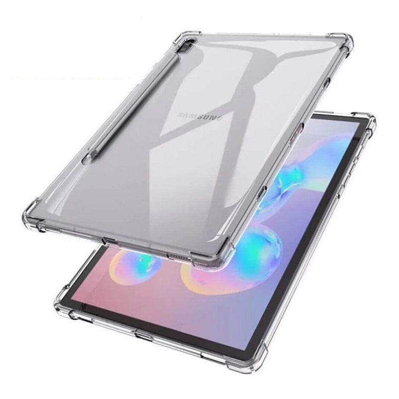 Premium Clear Transparent Back Cover for Samsung Galaxy Tab S7 & S7 Plus 2020 (Model T870/T875/T970/T975) - Slim Protective Case for Work, Travel & Everyday Use