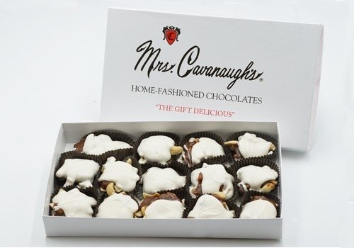 Mrs. Cavanaugh's Premium 4.6 oz Trinidad White Chocolate with Caramel & Cashews - Gourmet Gift, Holiday Treats & Dessert Topping