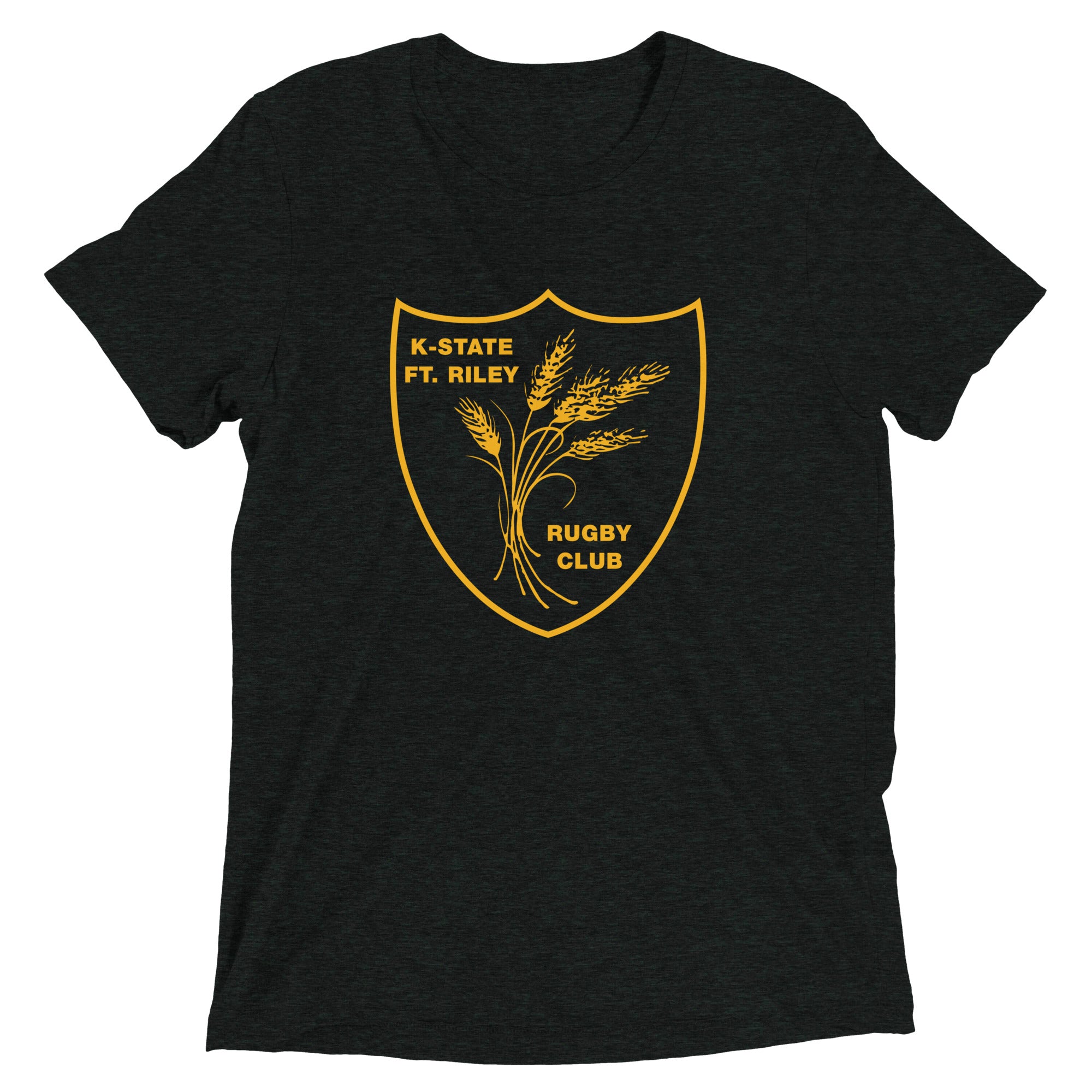KSUFR Rugby Triblend T-Shirt for Men - Comfortable Performance Tee for Rugby, Training & Casual Wear