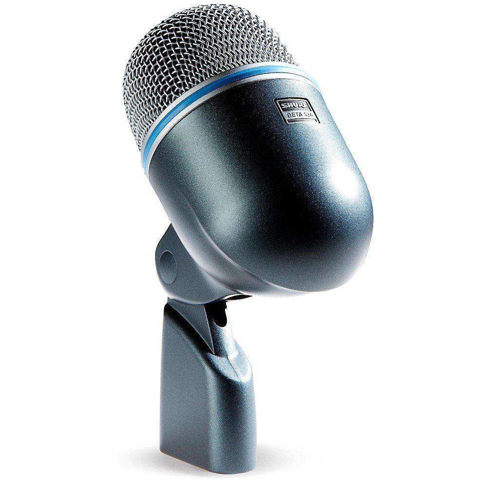 Shure Beta 52A Professional Kick Drum Microphone - Perfect for Live Performances & Studio Recording - Ideal for Drums, Bass Amps & Loud Instruments