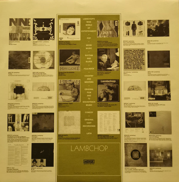 Lambchop Trip LP Album Limited Edition Coke Bottle Clear Vinyl Mint Condition - Perfect for Record Collectors & Vinyl Enthusiasts