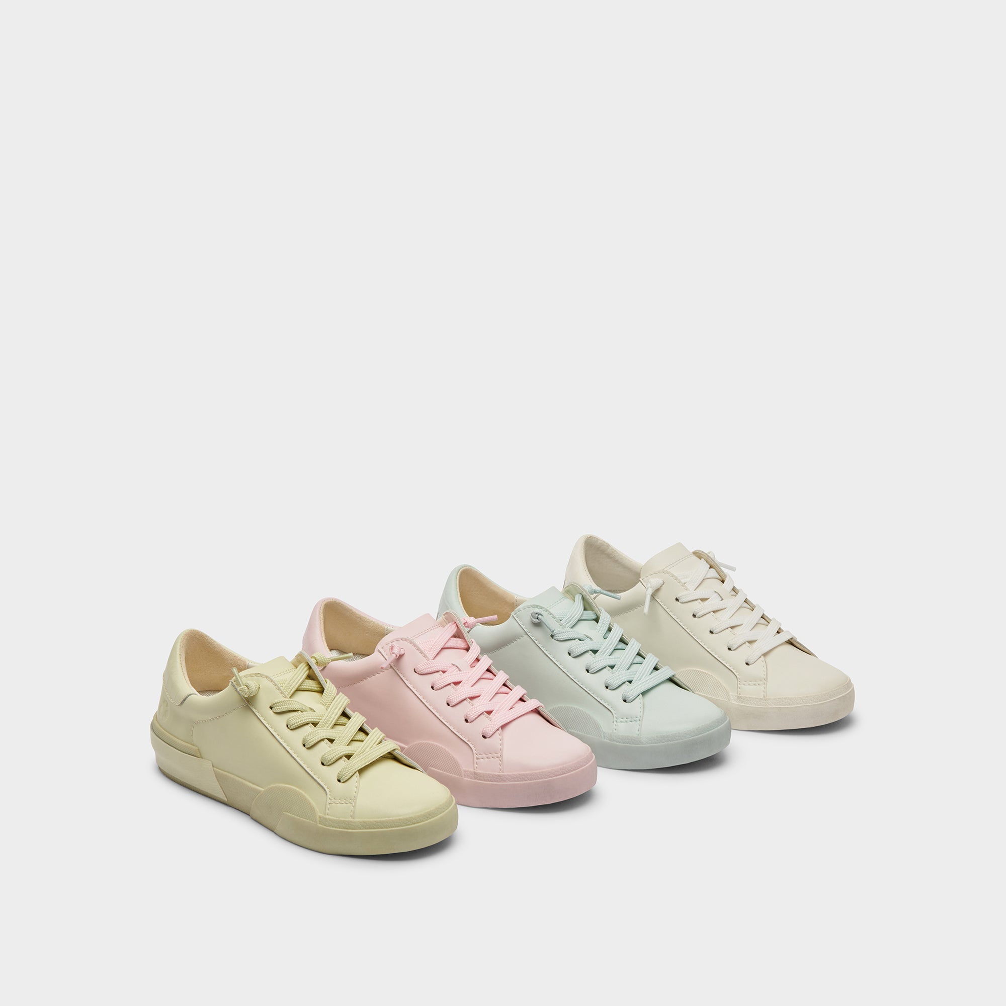 ZINA 360 White Recycled Leather Sneakers - Eco-Friendly Comfort Shoes for Women | Perfect for Running, Walking & Casual Wear
