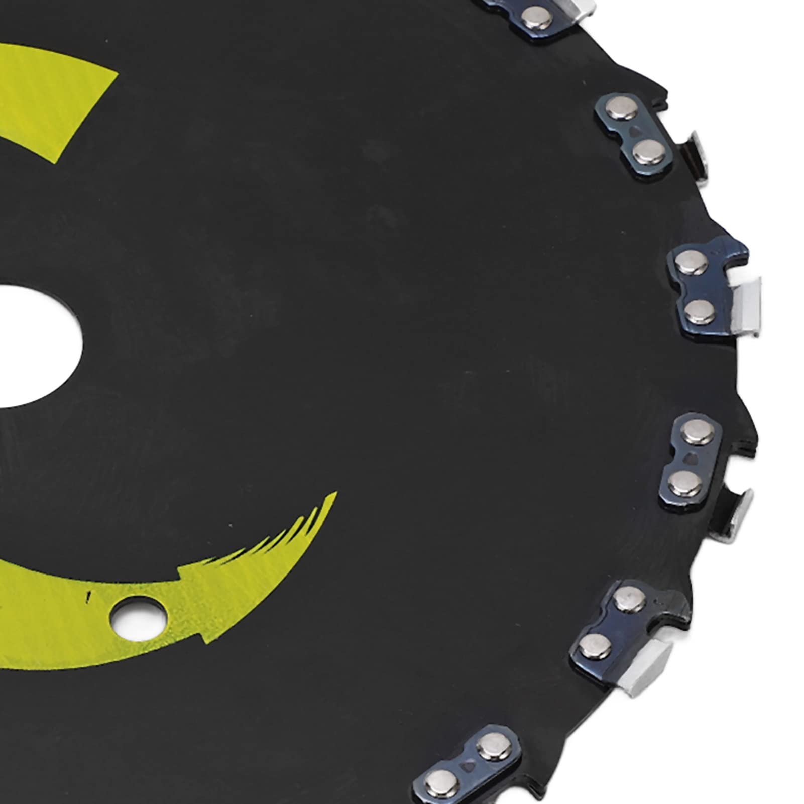 9 Inch Heavy Duty Stump Grinder Disc - Alloy Steel Circular Chainsaw Blade for Wood & Plastic Carving | Stump Removal Tool with Indestructible Right Angle Chain Wheel | Perfect for DIY Landscaping, Tree Stump Removal & Woodworking Projects