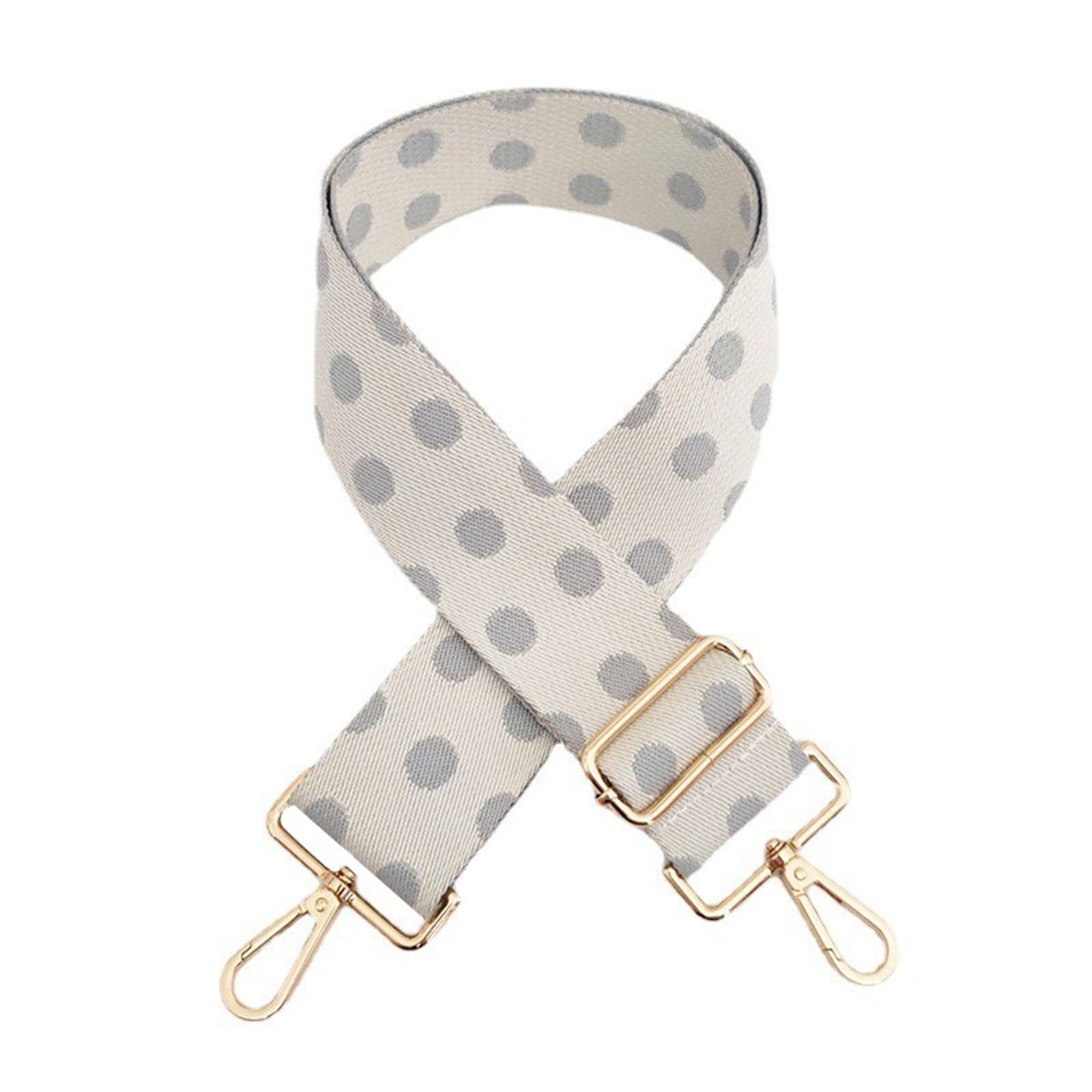 Polka Dot Adjustable Crossbody Bag Strap - Wide Replacement Purse Strap Extender for Women's Handbags - Perfect for Shopping, Travel & Everyday Use