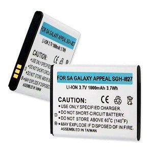 Samsung Galaxy Appeal SGH-I827 Replacement Li-Ion Battery - Compatible with Samsung Galaxy Appeal Smartphone - Perfect for Travel, Work, and Everyday Use
