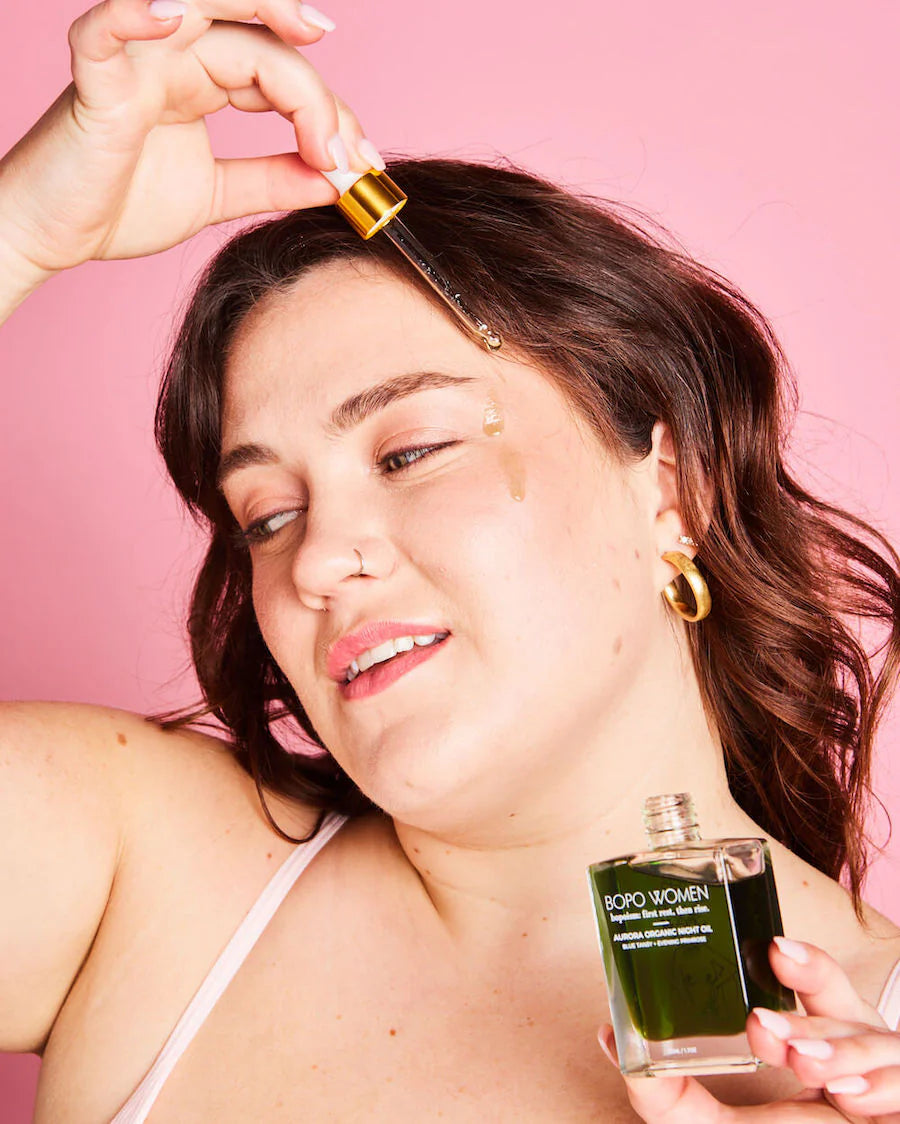 Aurora Organic Night Oil - 100% Natural Face Oil for Hydration & Anti-Aging | Perfect for Nighttime Skincare Routine & Dry Skin Care