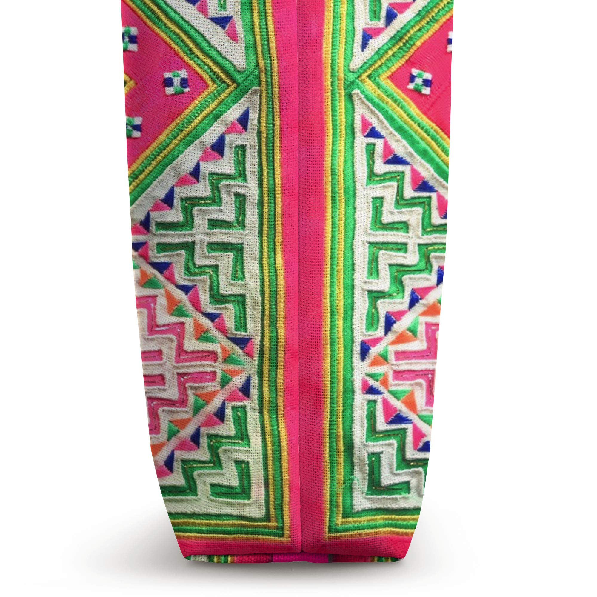 Authentic Hmong Printed Tote Bag - Stylish Money Bag #6 - Eco-Friendly Cotton Shoulder Bag for Shopping, Travel & Daily Use