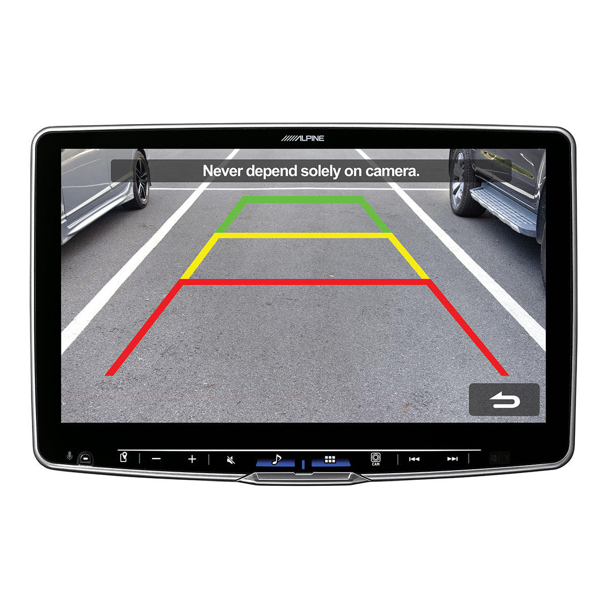 Alpine iLX-F511 Halo11 11-Inch High-Resolution Digital Multimedia Car Stereo Receiver - Perfect for Jeep, Truck & SUV Upgrades with Apple CarPlay & Android Auto