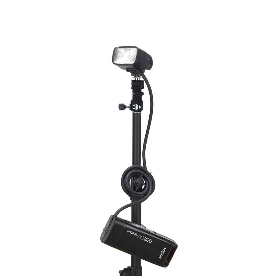 Godox AD200 200W Portable Flash Kit with Round Head & Stand - Professional Strobe Lighting for Photography, Studio & Outdoor Shooting