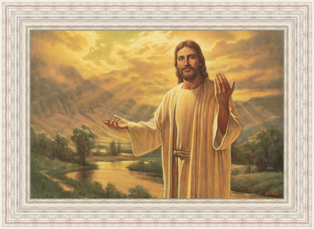Come Follow Me By Del Parson - Inspirational Christian Wall Art for Home & Church Decor - Perfect for Living Rooms, Bedrooms & Sunday School Classrooms
