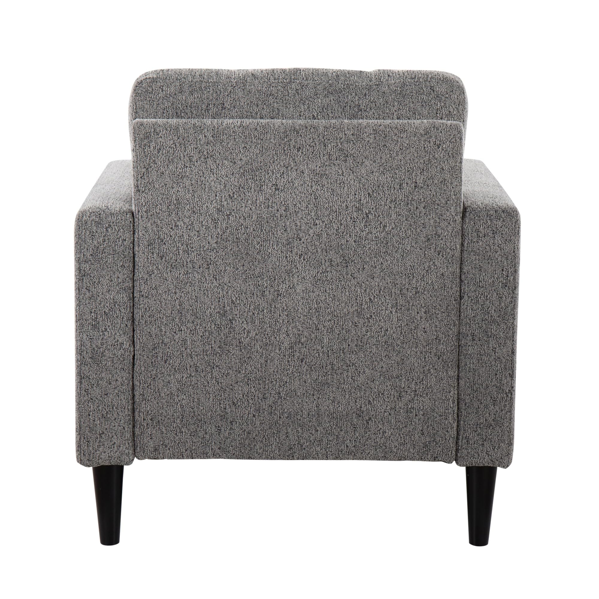 LumiSource Wendy Fabric Accent Arm Chair - Modern Living Room & Bedroom Comfortable Seating - Perfect for Home Office, Reading Nook, and Lounge Areas
