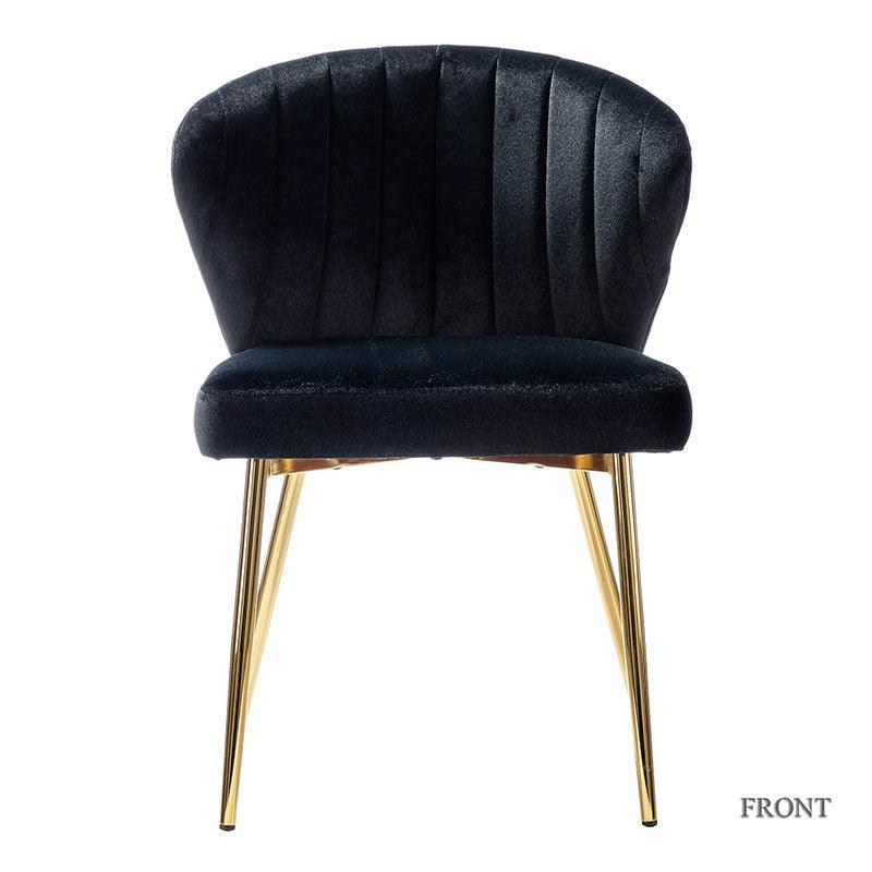 Luxury Aruna Velvet Upholstered Accent Chair - Soft Velvet Fabric, Comfortable Seating for Living Room, Bedroom, or Office - Elegant Home Decor & Stylish Furniture