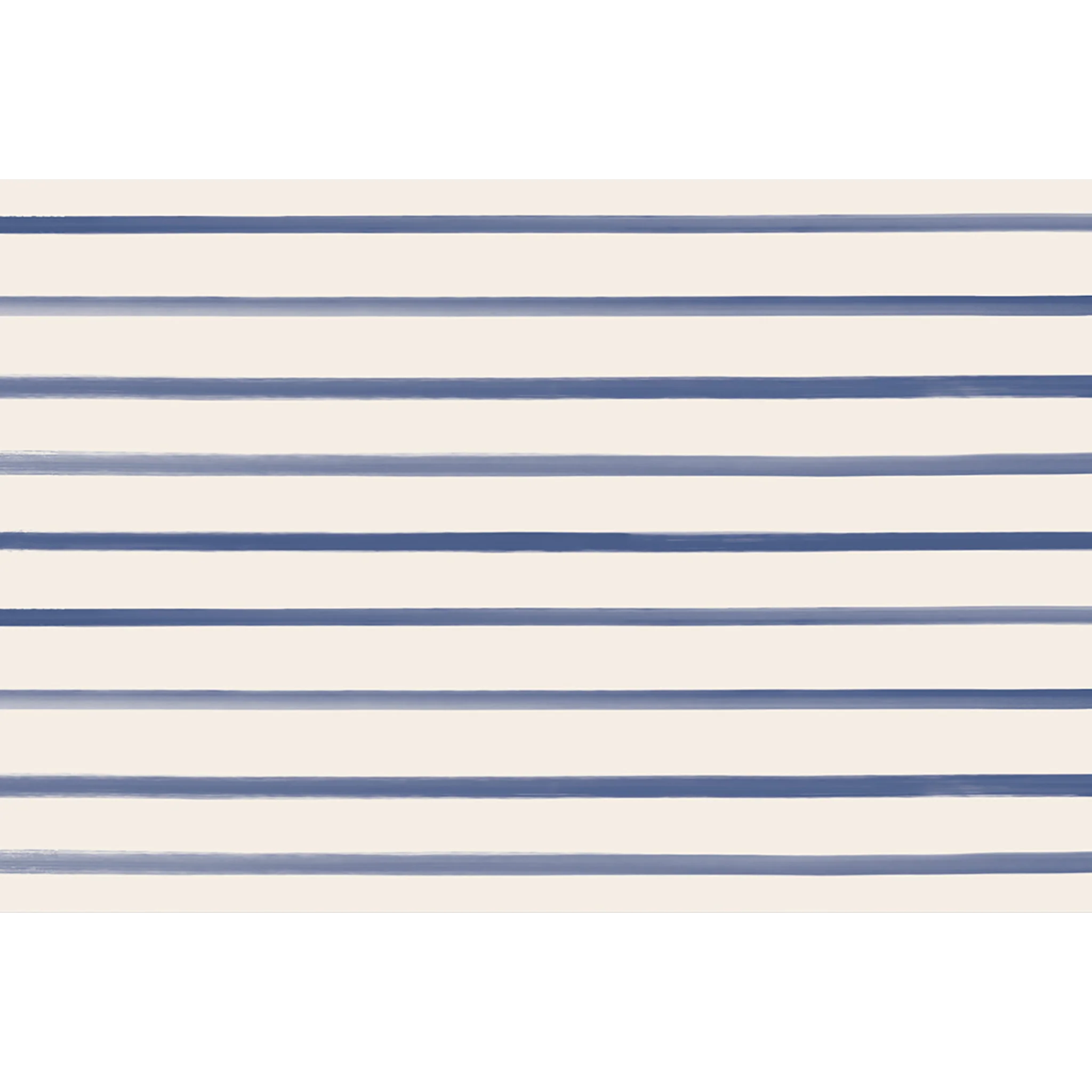 Hester & Cook Navy Blue Striped Placemats - Set of 4 Premium Cotton Table Mats for Dining & Entertaining - Perfect for Thanksgiving, Christmas Dinner & Formal Table Settings