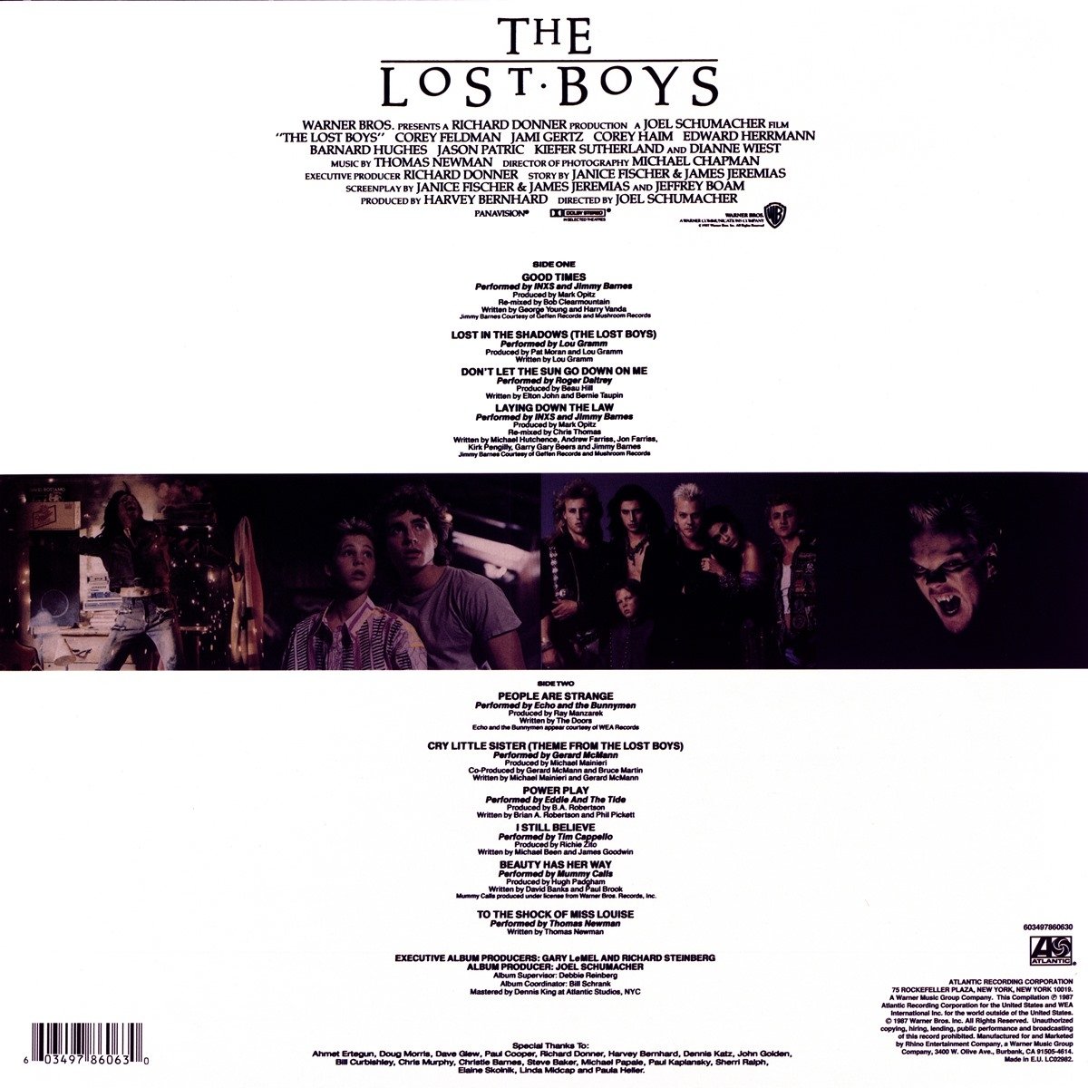 Lost Boys Original Motion Picture Soundtrack - 80s Vampire Movie Music for Halloween Parties & Nostalgic Listening