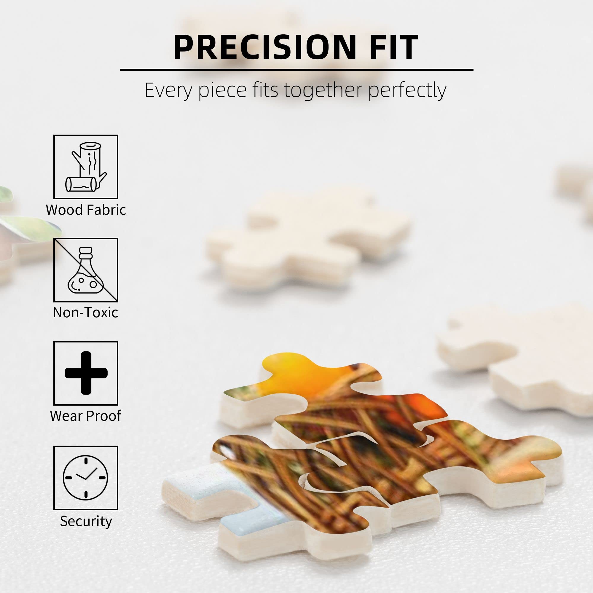 Custom Photo Jigsaw Puzzle 300/500/1000 Pieces - Personalized Gift for Adults & Kids, Family, Wedding, Graduation | Fun DIY Activity for Home, Party & Special Occasions