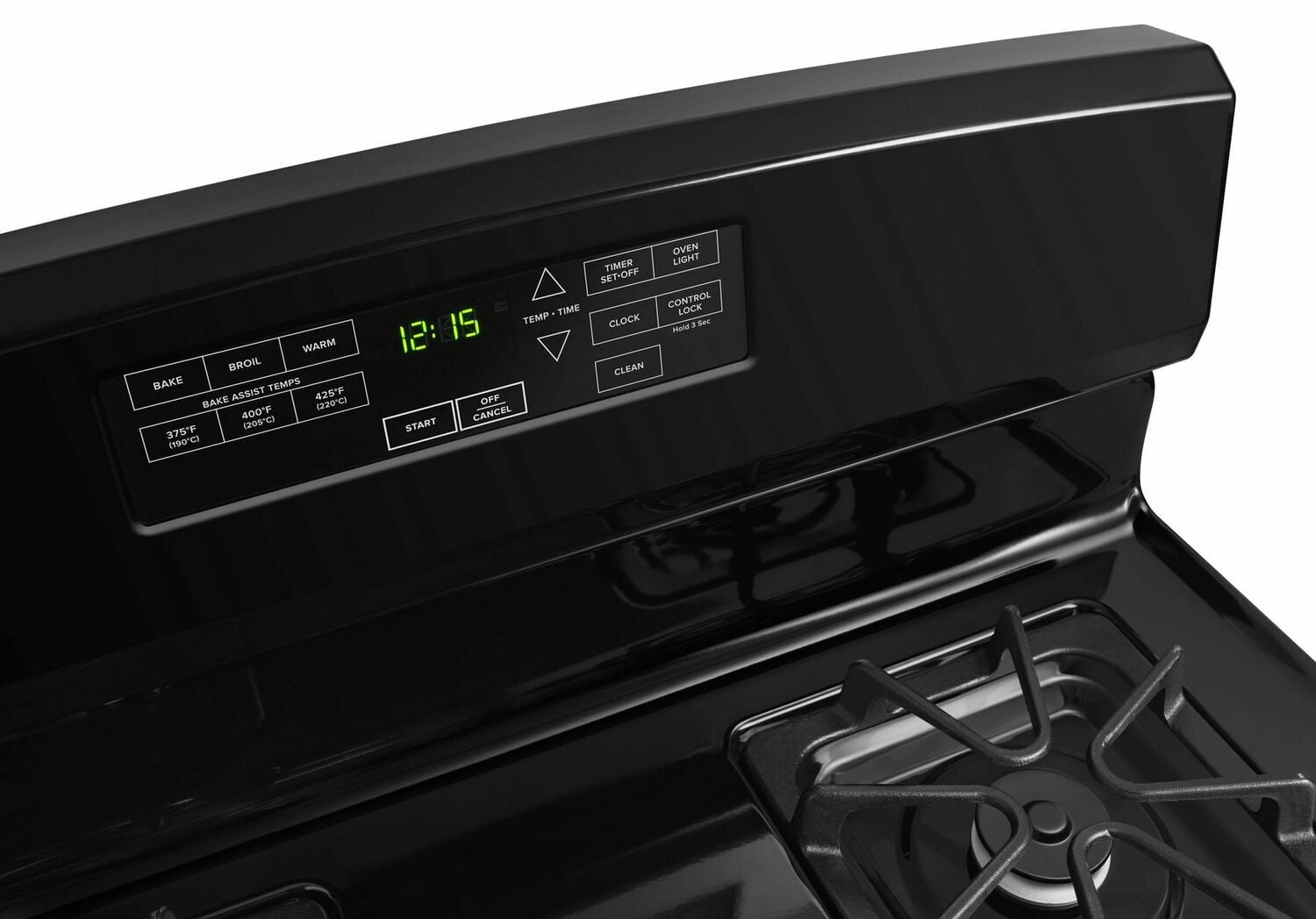 Amana AGR6603SFB 30 Inch Black Gas Range with Self-Clean Option - Perfect for Home Kitchens & Small Restaurants