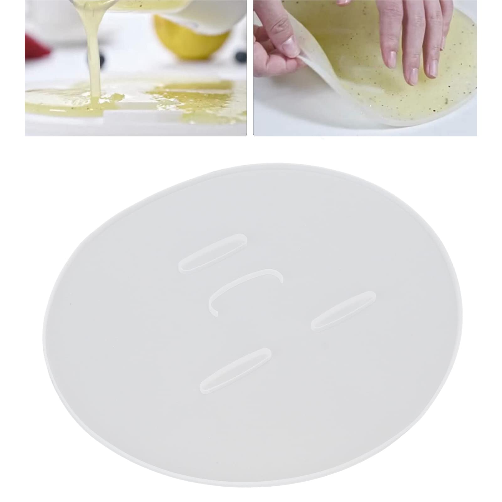 Flexible Silicone Face Mask Mold - Reusable Beauty Salon & Home Skin Care Tool for Estheticians | DIY Facial, Spa & Skincare Treatments