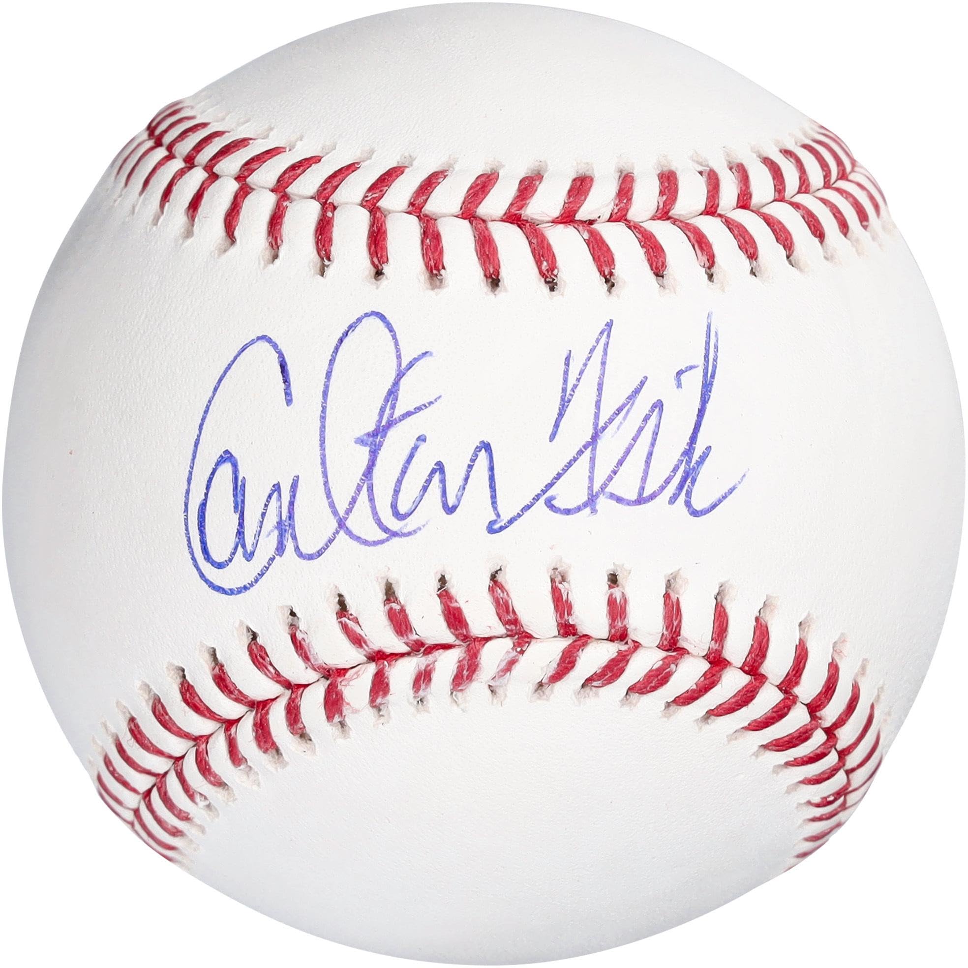 Carlton Fisk Boston Red Sox Autographed Baseball with 