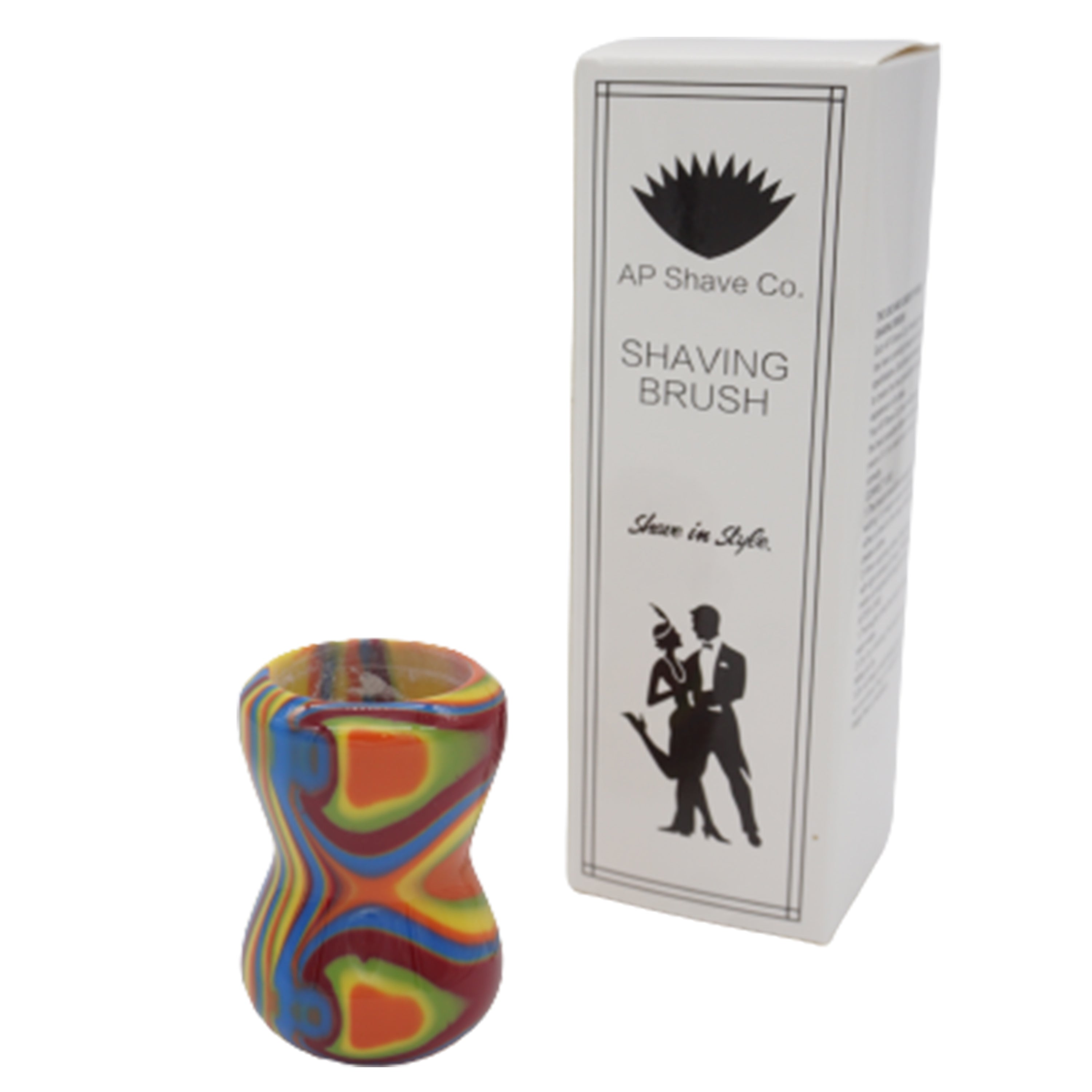 Premium Handcrafted Disco Shaving Brush Handle - Fits 24mm & 26mm Knots - Perfect for Wet Shaving & Grooming Gifts for Men
