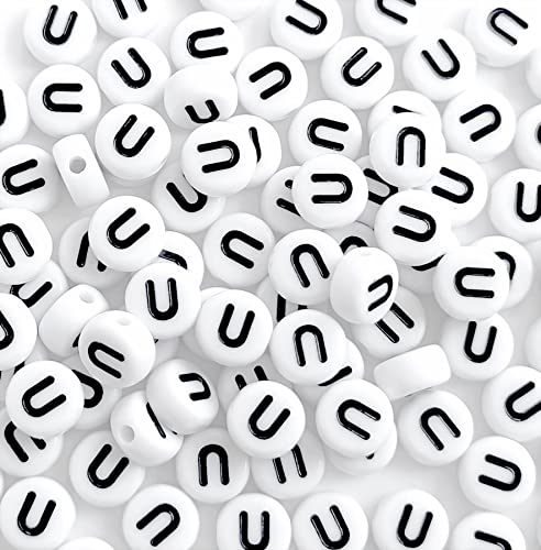 0Flat Round-Vowel U-100PCS