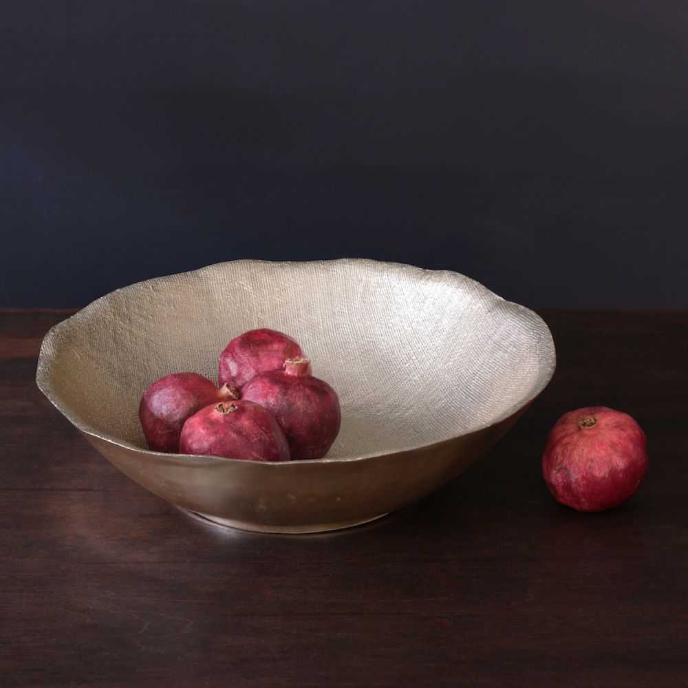 Beatriz Ball Sierra Modern Fina Bowl - Elegant Glass Serving Bowl for Salads, Fruits & Desserts - Perfect for Dinner Parties, Entertaining & Home Decor