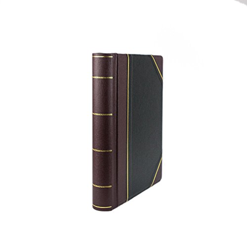 Halfbound Imitation Leather Red and Black