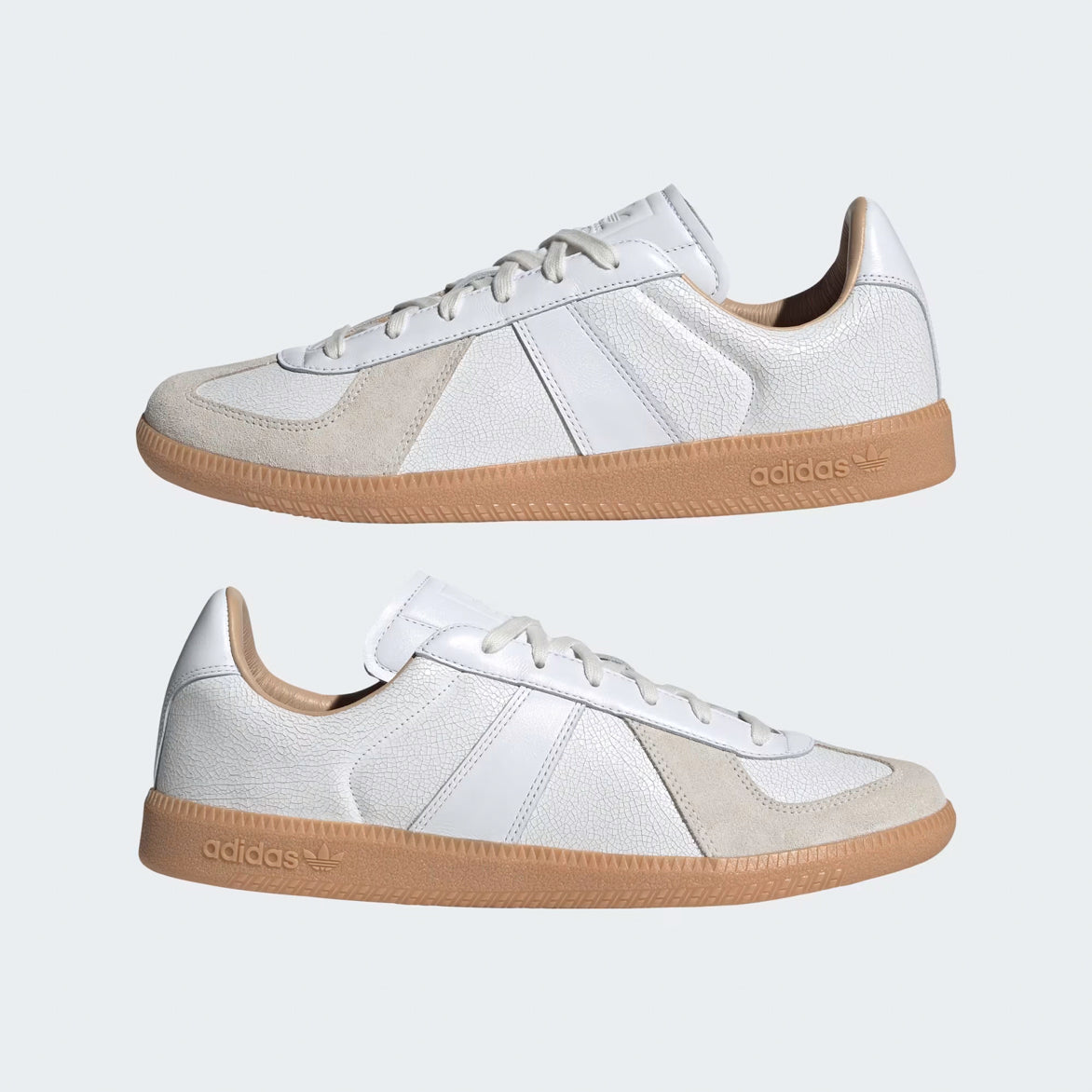 BW ARMY LUX Sneakers - Cloud White & Gum Sole - Comfortable Casual Shoes for Men & Women | Perfect for Streetwear, Gym, and Everyday Wear