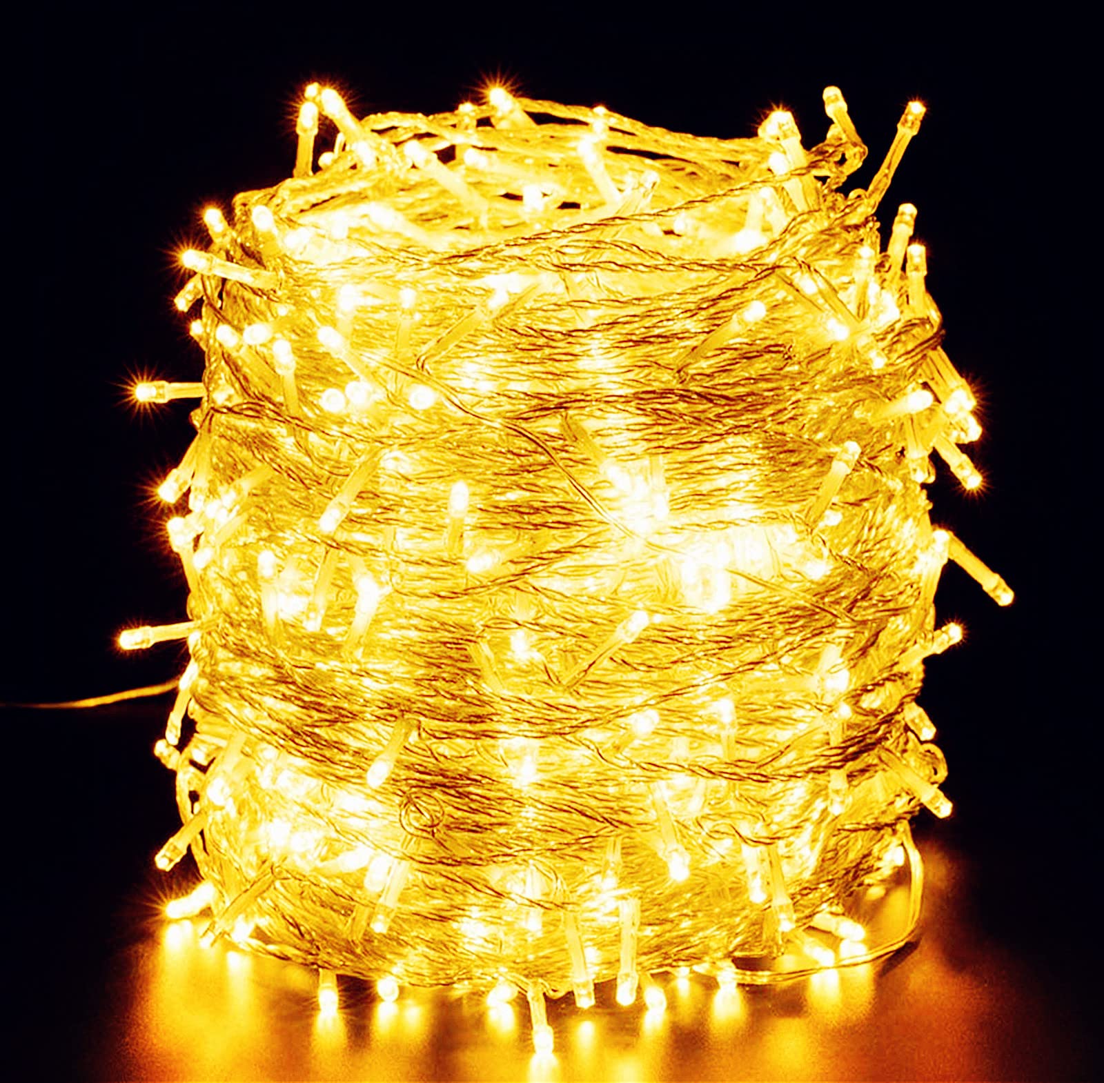 Novtech 329FT 1000LED Waterproof Outdoor Christmas Lights - Long Strand Plug-in Twinkle Fairy String Lights for Tree, Home, Garden, Wedding & Party Decorations (Warm White) | Perfect for Indoor/Outdoor Holiday Decor, Backyard Lighting, and Festive Celebrations