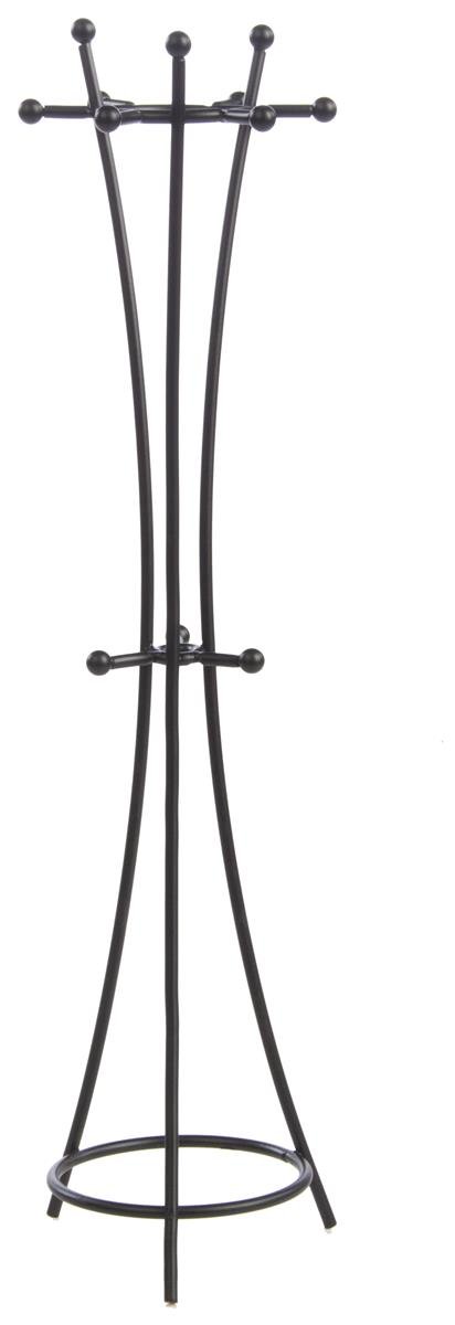 Displays2go 6-Bars Jewelry Organizer Stand - 18-Inch Black Display Hanger for Bracelets, Earrings & Necklaces (Set of 8) - Perfect for Retail Stores, Boutiques & Home Jewelry Organization