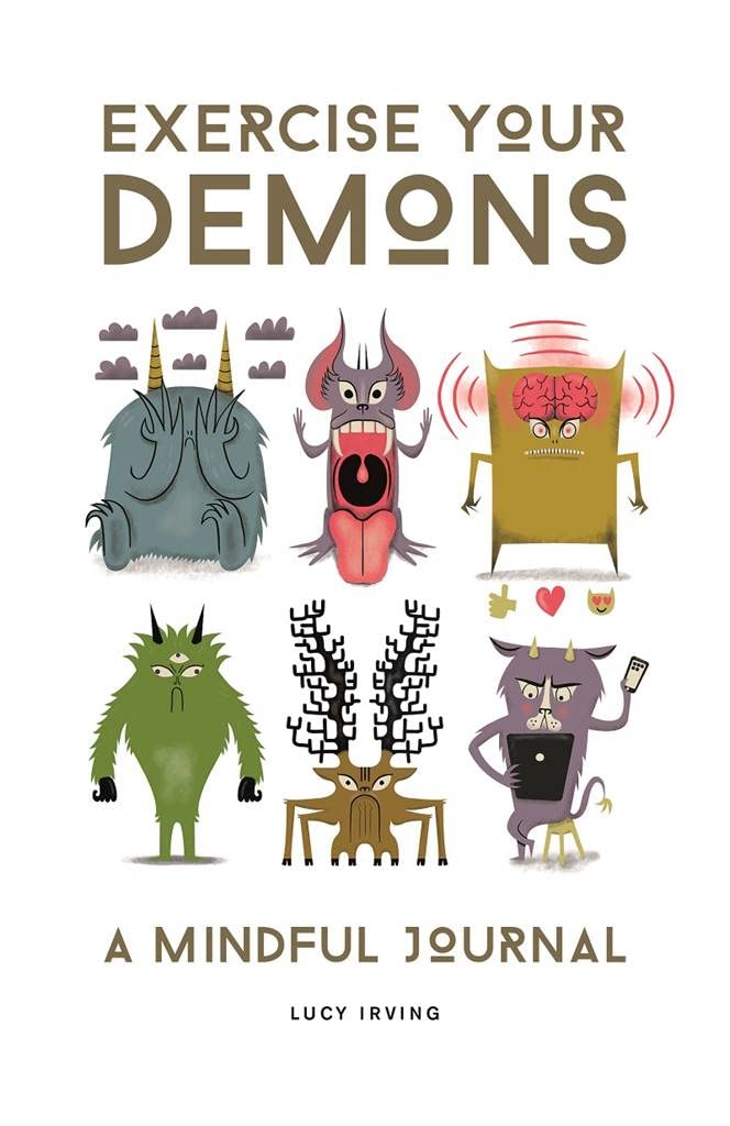 Exercise Your Demons - Gothic Fitness T-Shirt for Gym & Workout | Unique Dark Humor Apparel for Weightlifting, Running & CrossFit
