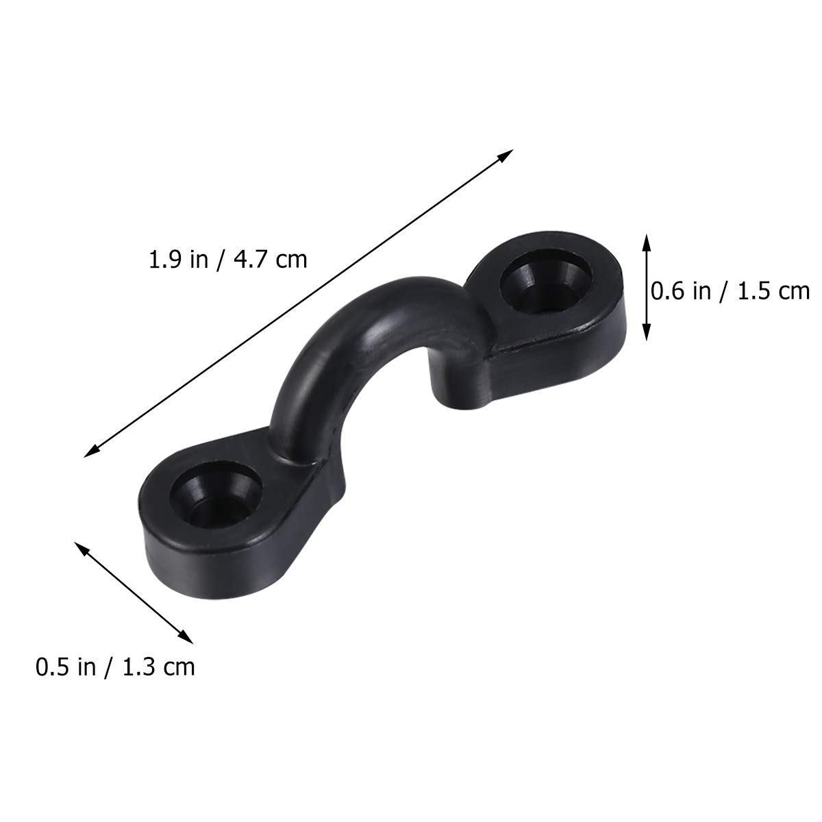 BESPORTBLE Kayak Rivet Gasket Kit with Buckles - Marine-Grade Stainless Steel Kayak Accessories for Kayak Deck & Yacht Rope Winding - Perfect for Kayaking, Boating & Water Sports