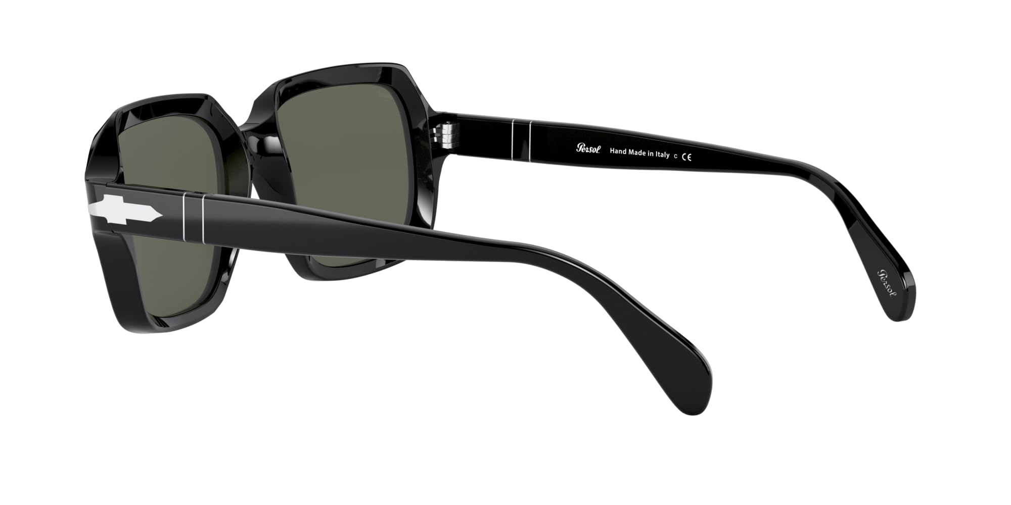 Persol PO0581S Square Sunglasses for Men & Women – Classic UV Protection Polarized Lenses – Perfect for Driving, Travel & Outdoor Activities