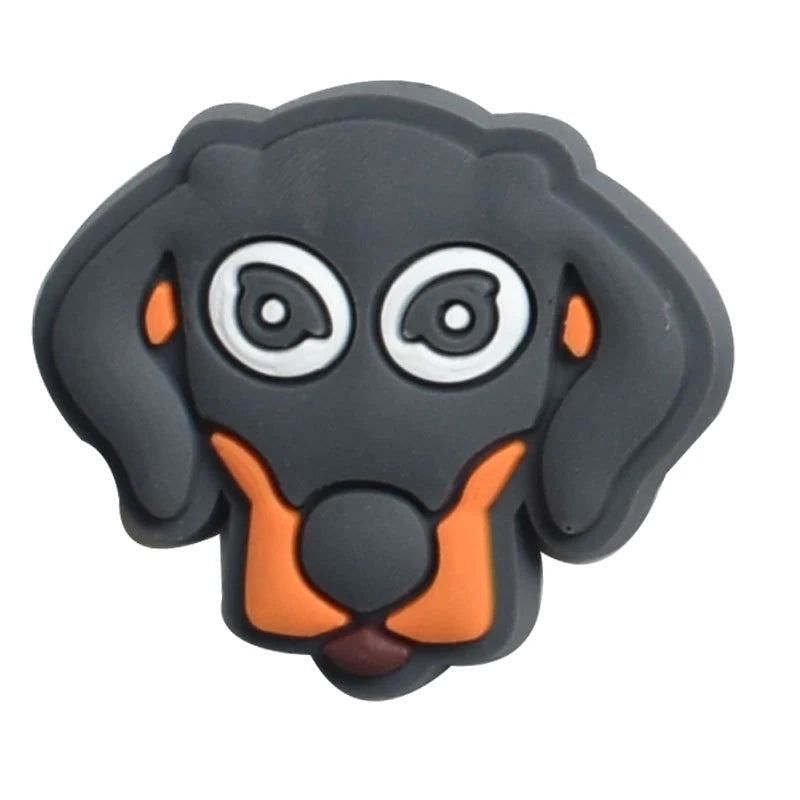 Wholesale PVC Shoe Charms for Crocs - Dog Badge Decorations for Women, Men & Kids - Sandals Buckle Pins, Jeans & Wristband Accessories - Perfect for DIY, Gifts & Fashion Customization