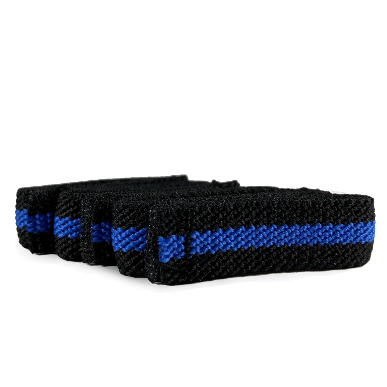 Thin Blue Line Mourning Band - Memorial Wristband for Fallen Officers - Show Support for Law Enforcement (1 Pack) - Perfect for Police Funerals, Memorials & Community Events