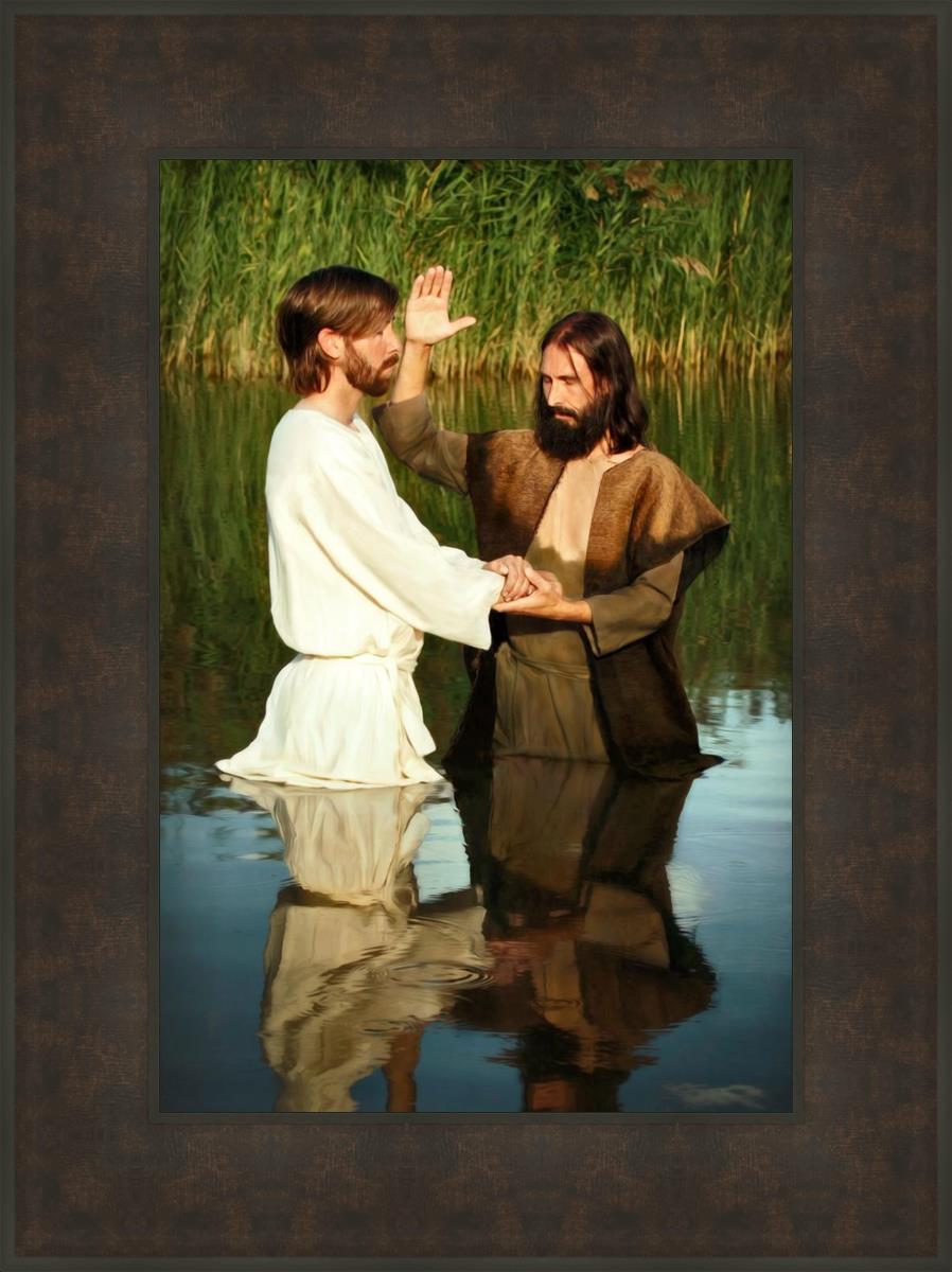 Behold The Lamb Of God - Religious Wall Art Decor for Home & Church - Perfect for Christian Faith Inspiration & Spiritual Decorations