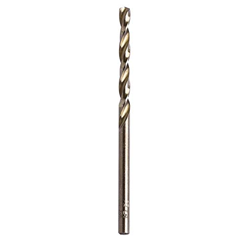10Pcs M35 HSS-Co Cobalt Twist Drill Bits Set - 3.5mm Round Shank Spiral Drill Bits for Metal, Wood & Plastic - Perfect for DIY Projects, Home Repairs & Professional Use