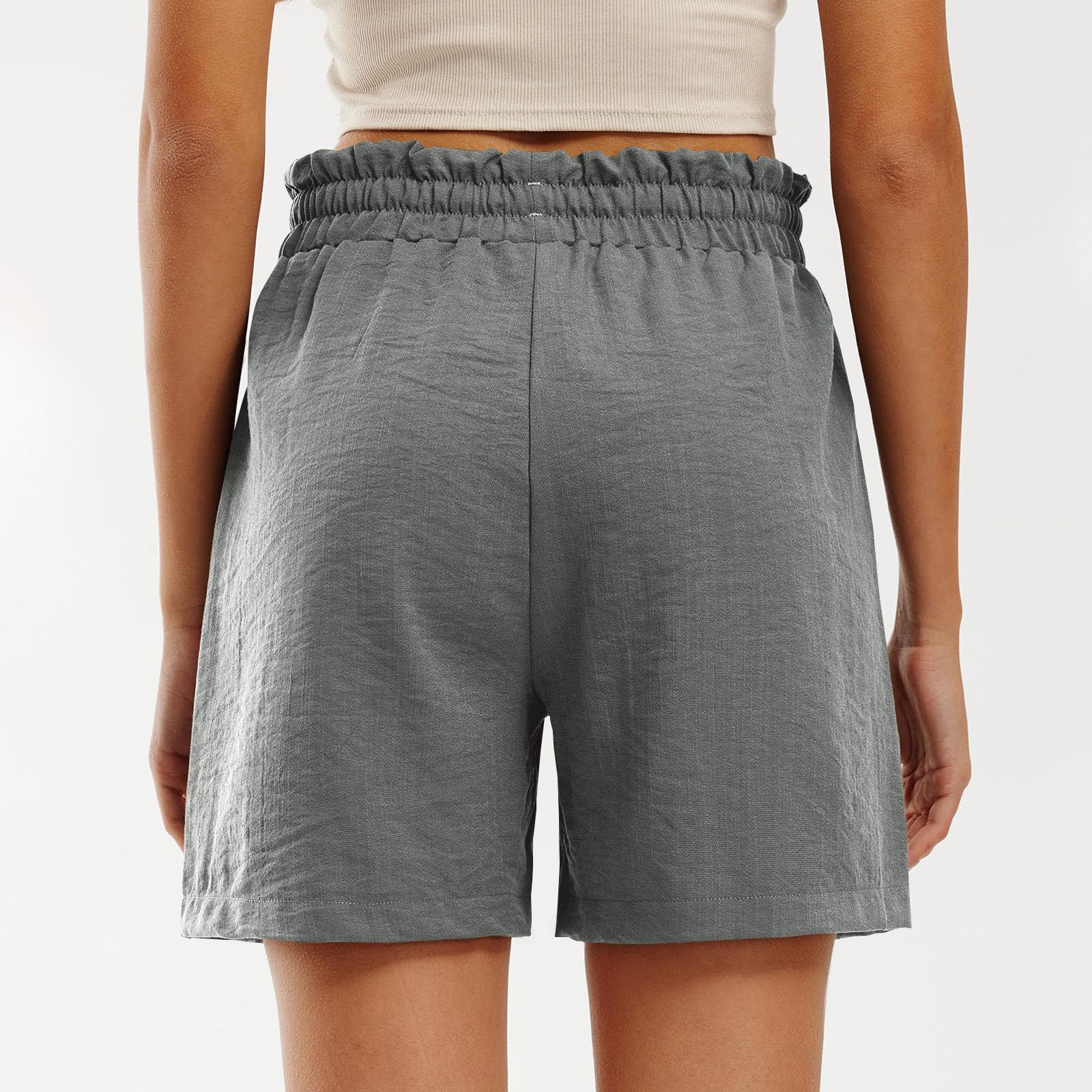 Trendy Women's Summer Shorts with Pockets - Comfy Lounge & Beach Wear