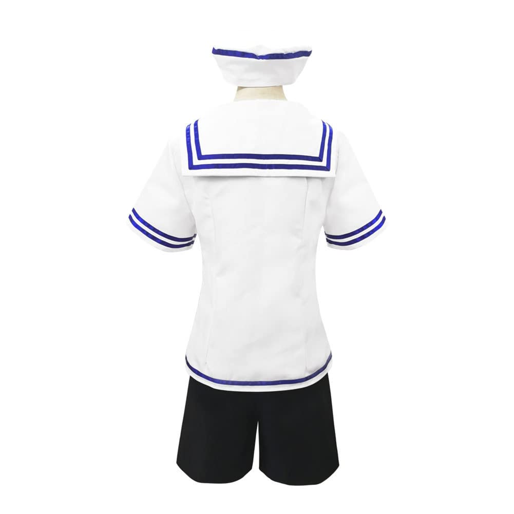 Fruits Basket Tohru Cosplay Costume Set - Anime Blue Pleated Skirt School Uniform with Socks | Perfect for Halloween, Anime Conventions & Cosplay Events