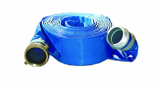 AMT Pump C353-90 PVC Discharge Hose Assembly - 25 Feet Length, 6 Inch Diameter - Ideal for Water Transfer, Drainage, and Industrial Applications