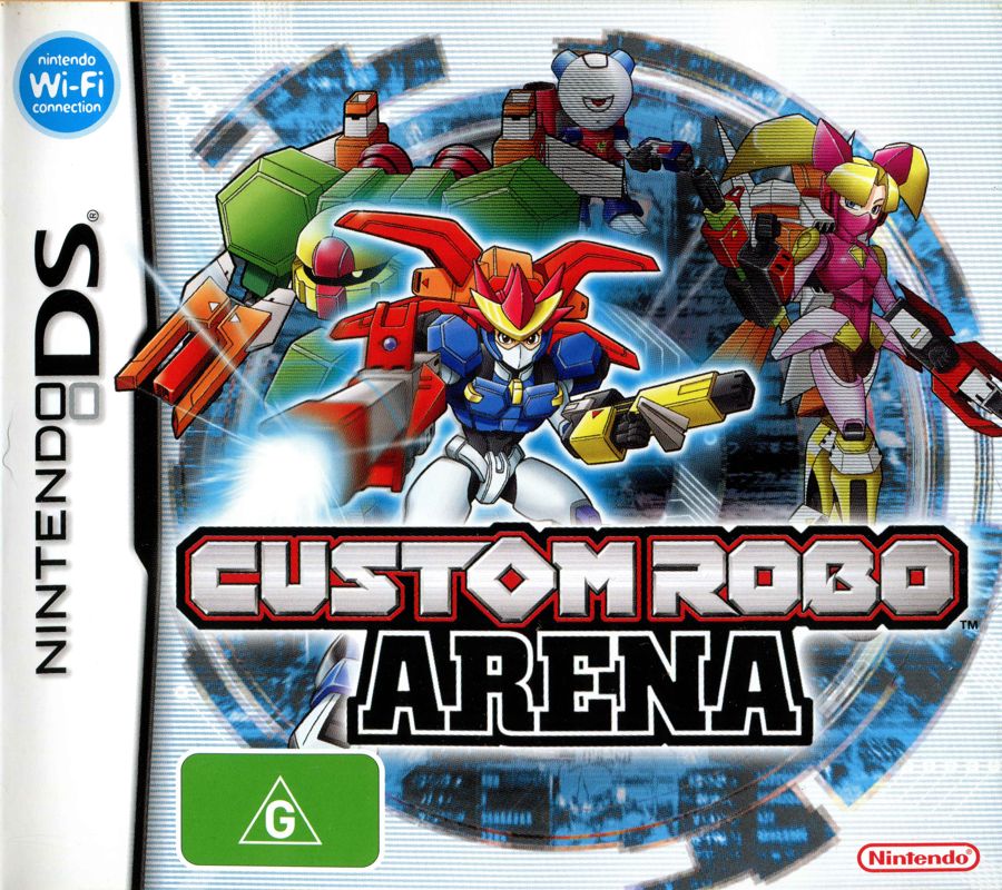 Custom Robo Arena Nintendo DS NDS Game - Action Adventure Robot Battle Game for Kids & Adults - Perfect for Travel & Family Game Night